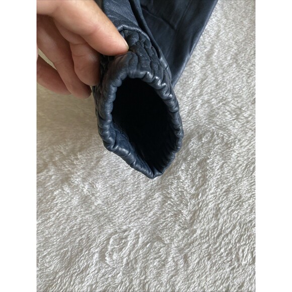 Leather Motorcycle Jacket - Dainese, mens 50 (medium) Dark Blue - Picture 4 of 15